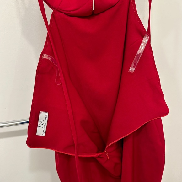 Dodona Avdiu Aysa Dress Size S Red - Picture 3 of 5
